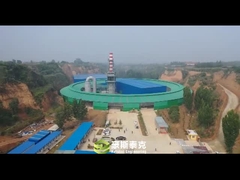 Мобильная ротационная печь кирпичная фабрика для сушки и сжигания кирпичей